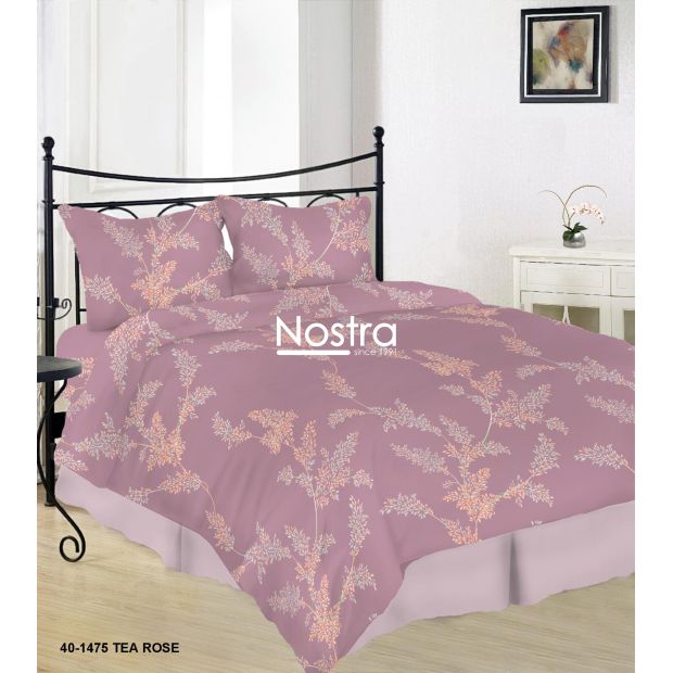 Lõuendriidest voodipesukomplekt DAKODA 40-1475-TEA ROSE 140x200, 70x70 cm