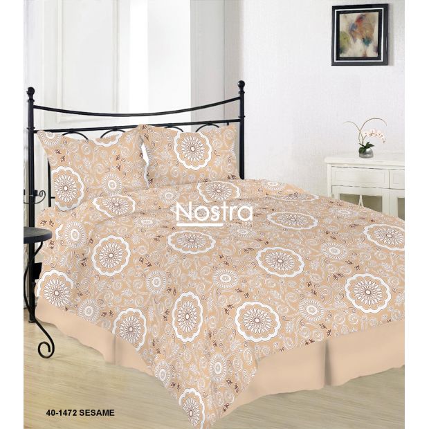 Cotton bedding set DULCE 40-1472-SESAME