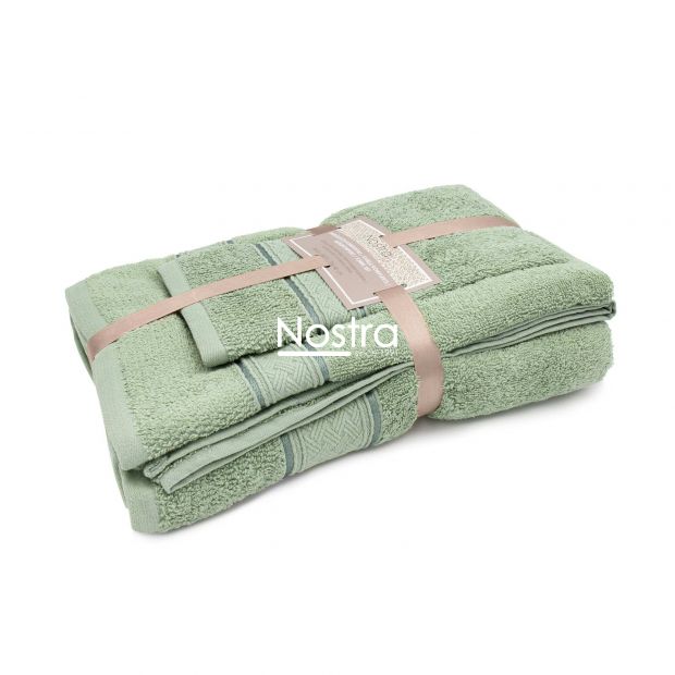 3 osaline rätikukomplekt T0184 T0184-PALE OLIVE 398