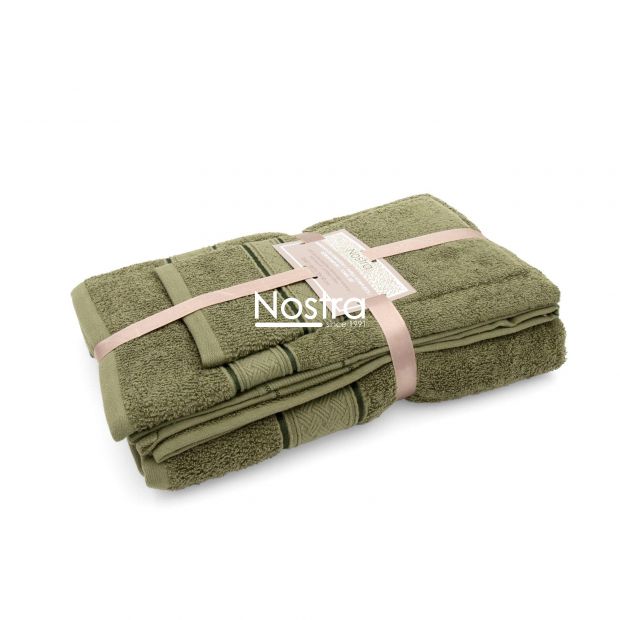 3 osaline rätikukomplekt T0184 T0184-MOSS GREEN 399