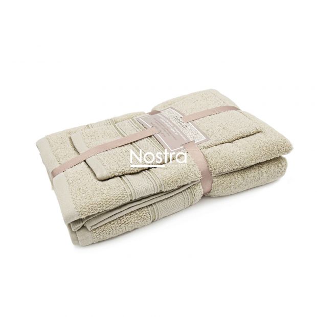 3 piece towel set T0184 T0184-SAND 395