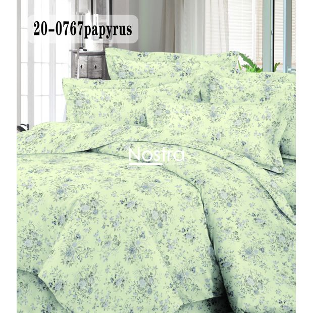 Sateen bedding set ANNA 20-0767-PAPYRUS