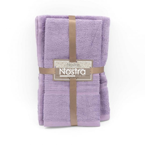 Bamboo towels set BAMBOO-600 T0105-SOFT LILAC