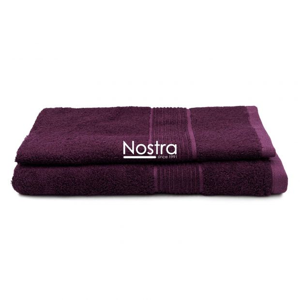 Bambusest rätikute komplekt BAMBOO-600 T0105-DARK PLUM