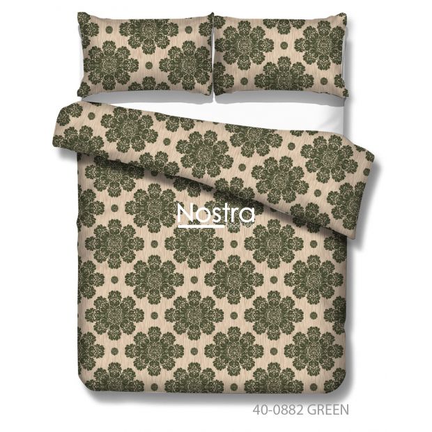 Satiinist voodipesu ALEXIS 40-0882-GREEN