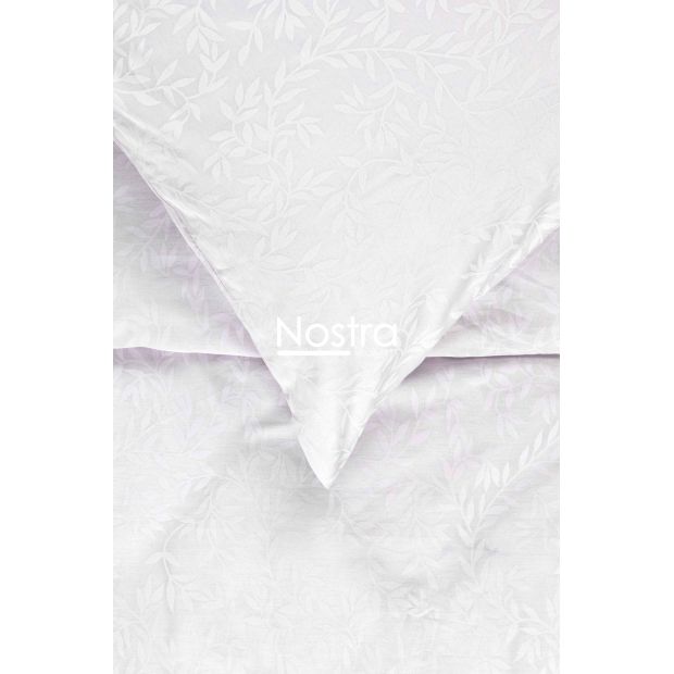 Satiinist voodipesu AMARA 60-0041-WHITE ON WHITE