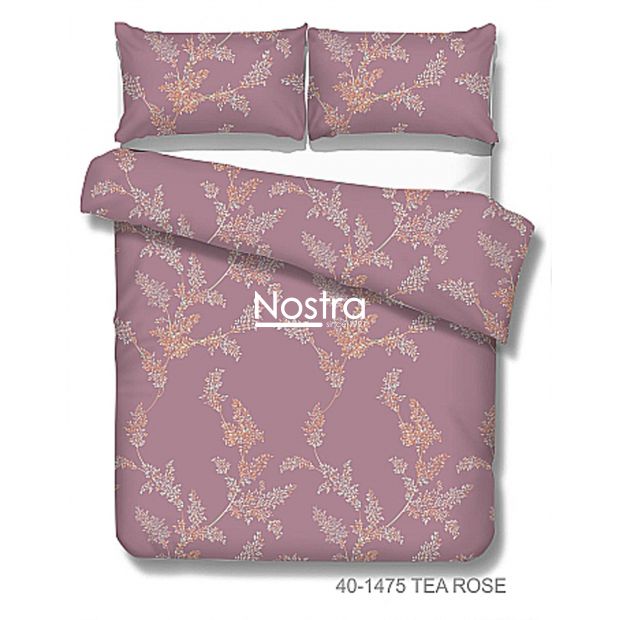 Lõuendriidest voodipesukomplekt DAKODA 40-1475-TEA ROSE 200x220, 70x70 cm