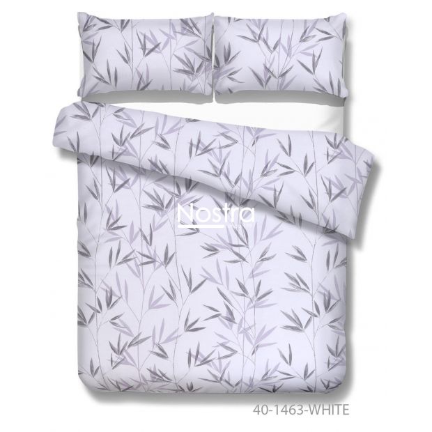 Cotton bedding set DESTINEE 40-1463-WHITE 200x220, 70x70 cm