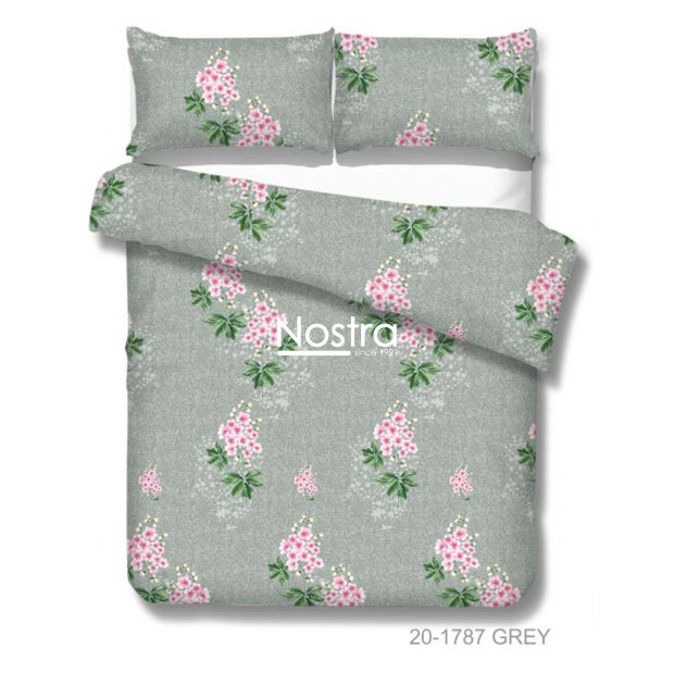 Cotton bedding set DELANY 20-1787-GREY