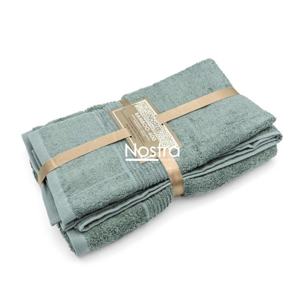 Бамбуковые набор полотенец BAMBOO-600 T0105-DUSTY GREEN