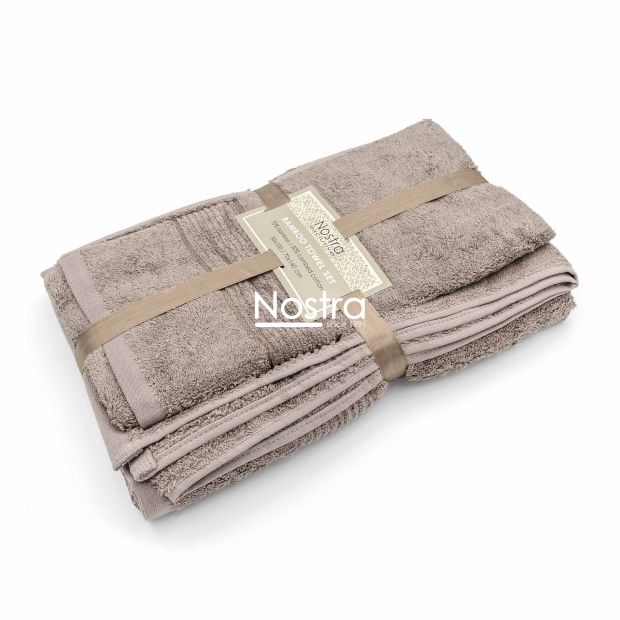 Bambusest rätikute komplekt BAMBOO-600 T0105-SIMPLY TAUPE