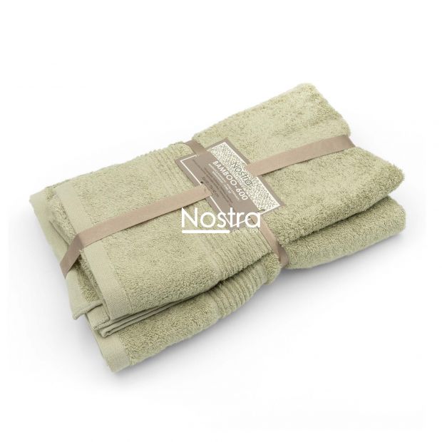 Bamboo towels set BAMBOO-600 T0105-BOG GREEN 50x100, 70x140 cm