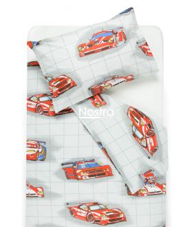 Voodipesu lastele RACING CARS 10-0360-RED 10-0360-RED