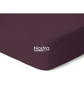 Fitted jersey sheets JERSEY JERSEY-DARK PLUM JERSEY-DARK PLUM