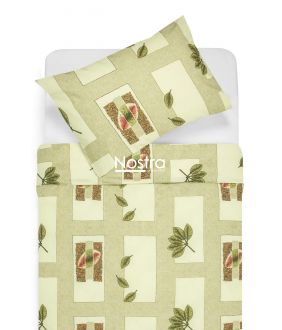 Cotton bedding set DULCIE 40-0105-GREEN 40-0105-GREEN