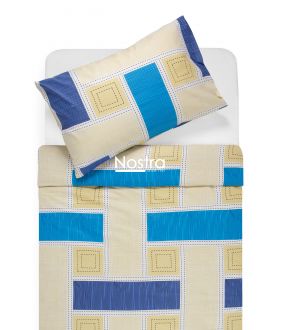 Cotton bedding set DIAMANDA 30-0575-BLUE 30-0575-BLUE