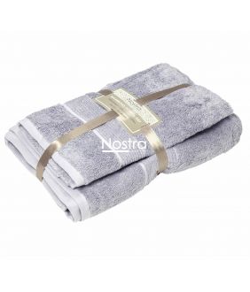 Bambusest rätikute komplekt BAMBOO-600 T0105-GREY BLUE T0105-GREY BLUE