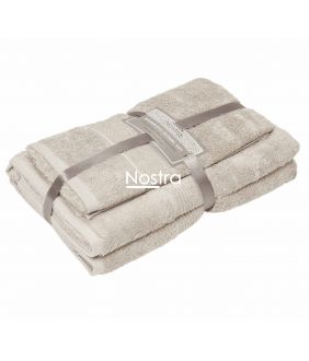 Bamboo towels set BAMBOO-600 T0105-LIGHT BROWN T0105-LIGHT BROWN