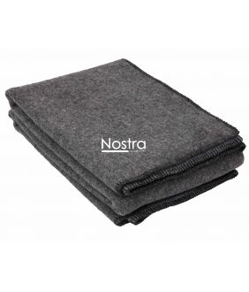 Blanket ZELANDIA LUX-450 DOUBLE FACE-DARK GREY GREY DOUBLE FACE-DARK GREY GREY