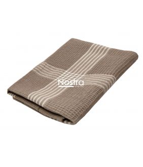 Kitchen towel WAFFLE-240 T0179-BROWN T0179-BROWN