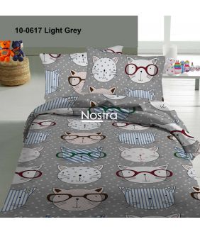 Voodipesu lastele SMART CATS 10-0617-LIGHT GREY 10-0617-LIGHT GREY