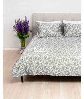 Sateen bedding set AMORA 40-1421-LIGHT GREY 40-1421-LIGHT GREY