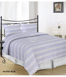 Cotton bedding set DRAYA 30-0787-BLUE
