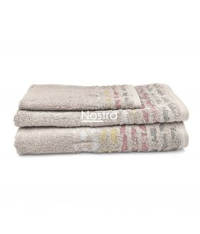 3 piece towel set T0183 T0183-MOON BEAM 396 T0183-MOON BEAM 396