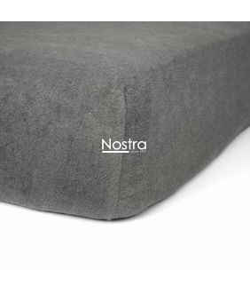 Fitted terry sheets TERRYBTL-DARK GREY