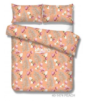 Cotton bedding set DANIELLA 40-1474-PEACH 40-1474-PEACH