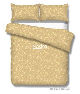 Cotton bedding set DAHLIA 40-1473-BEIGE 40-1473-BEIGE