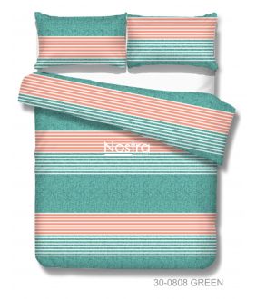 Cotton bedding set DOTTIE 30-0808-GREEN 30-0808-GREEN