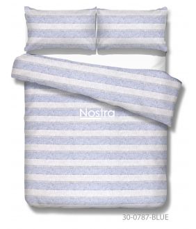 Cotton bedding set DRAYA 30-0787-BLUE 30-0787-BLUE