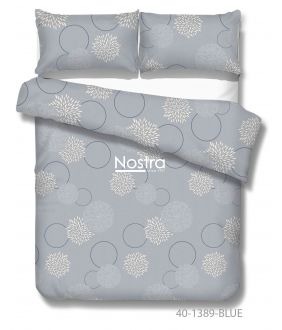 Cotton bedding set DALILA 40-1389-BLUE 40-1389-BLUE